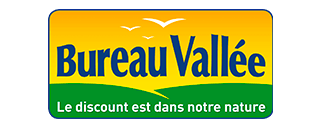 Logo des magasins de bureautique Bureau Vallée
